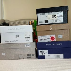 Misc Shoe boxes $10 each.